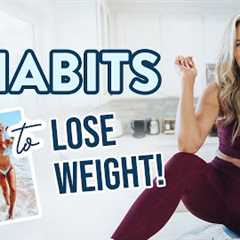 6 Things I Do EVERYDAY to Lose Weight | easy healthy habits