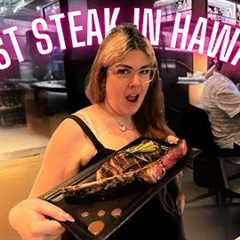 We Ate at Michael Mina's StripSteak Hawaii | Instant Bacon & Grilled Pineapple Foster in Waikiki!