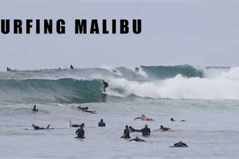 Fun Swell hits Malibu: Raw Surfing