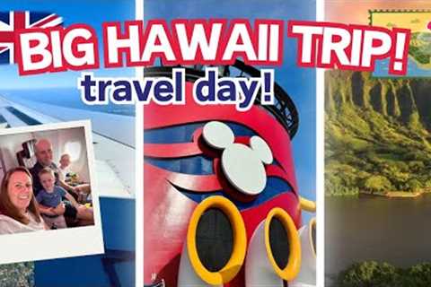DISNEY WONDER CRUISE & AULANI: Travel Day ✈️ London 🇬🇧→ Vancouver 🇨🇦 Virgin Atlantic • Pan Pacific