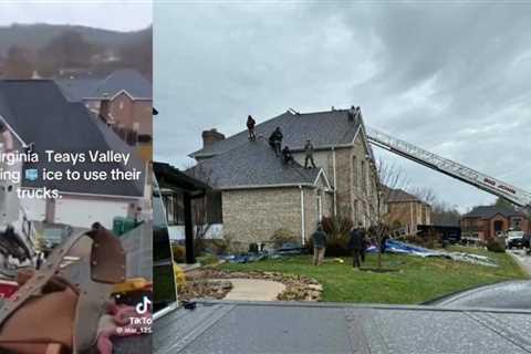 MUST WATCH: West Virginia Fire Department Receiving Death Threats After Loaning ICE a Truck to Nab Illegal Aliens on a Roof