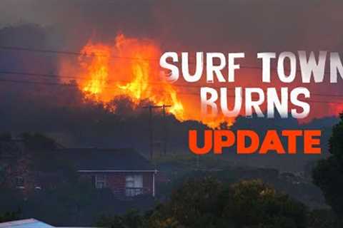 St Francis Bay Survives Raging Fires.