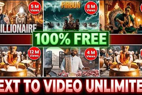 Unlimited FREE AI 4K📺Video Generator | Open Source Text to Video AI | Image to 4k Video Maker 2026