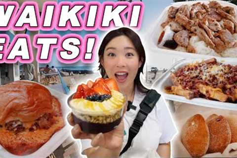 Where to Eat in Waikiki! || [Oahu, Hawaii] Low Key Spots all around Waikiki!