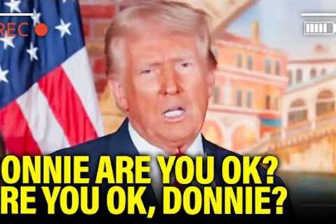 OMG! Trump GOES NUTS during DISASTER Vegas Speech