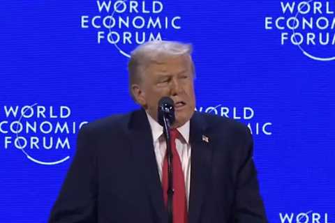 WATCH LIVE: President Trump to Deliver Epic Special Address at the World Economic Forum in Davos – “America will be well represented in Davos — by Me”