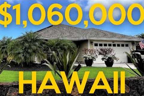 Hawaii real estate home for sale in Kailua Kona Hawaii $1,060,000 Wainani Estates