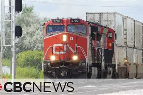 Rail lockout already showing effects on supply chain, ports, commuters