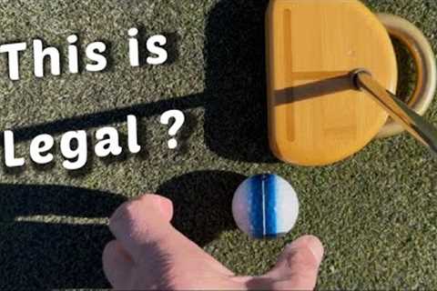 This Is 100 % Legal in Golf… And It Makes Aiming Putts Stupid Easy