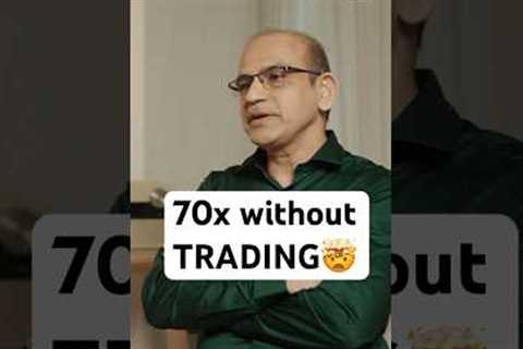 ‘My stock grew 70x by doing this’ | #shorts