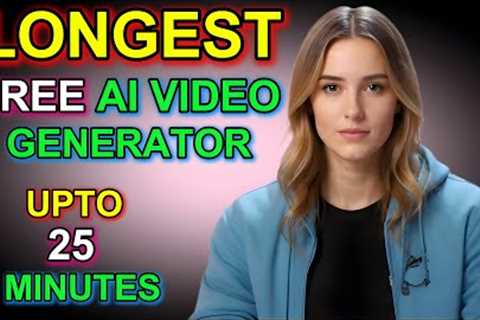 This LONGEST FREE AI Video Generator Creates LONG YouTube Videos, Kids Animated Stories & Movies