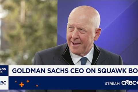 Goldman Sachs CEO David Solomon: We're set up for a stronger growth trajectory in the coming years