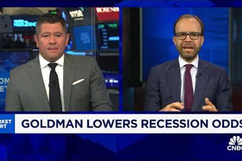 Goldman lowers recession probability to 20%