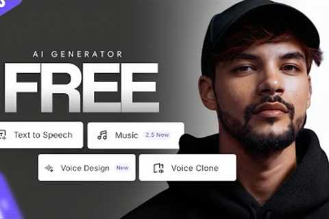 The Best Free AI Voice Generator for Text-to-Speech, Voice Cloning & Music