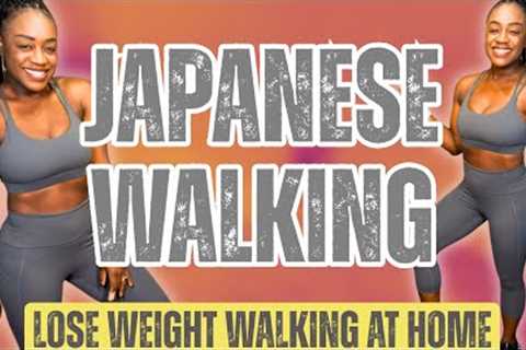60 Min Japanese Walking Workout to Transform Your Body | Fat Burn🔥 & Weight Loss Walk at Home