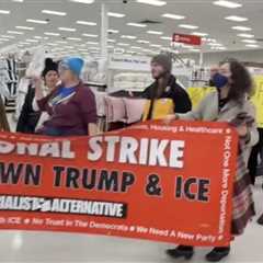 WATCH: “F*ck ICE, Shut it Down!” – Leftists Invade Minnesota Target Stores with Demands for CEO Before Cops Kick Them Out (VIDEOS)