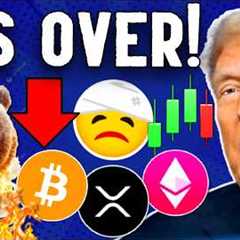 BITCOIN CRASHES HARD AS CRYPTO BEAR MARKET KICKS OFF!