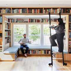 How They Pulled It Off: A Micro Library in a Midcentury’s Awkward Kitchen Nook