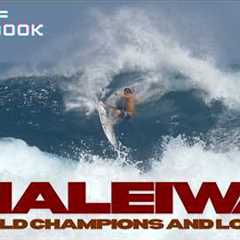 The Best Surfers In The World Surfing Some Of The Best Haleiwa Of The Season - 4K - 2/5/26