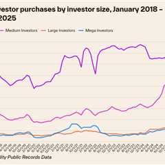 Investor share of home purchases holds at 30% in 2025