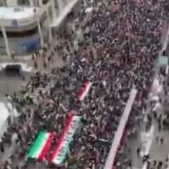 Massive Gatherings Around the World on Saturday for the People of Iran