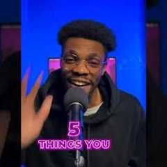 5 things you need to create  a podcast #podcast #podcasting