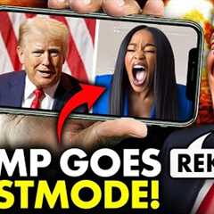 BACKFIRE! Black Audience ROARS with Laughter As Trump DESTROYS Reporter LIVE: 'You Are Nasty!' 🤣