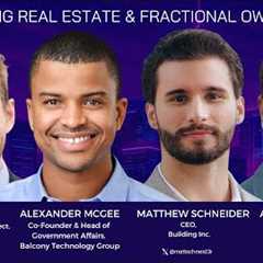 BBW25 - Day 2 - Tokenizing Real Estate & Fractional Ownership