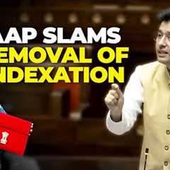 AAP MP Raghav Chadha Wants Indexation Back, Warns Of Black Money & Real Estate Sector Loss