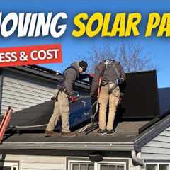 Roof Repairs with Solar Panels: This is the Cost and Process of Solar Panel Removal & Reinstallation
