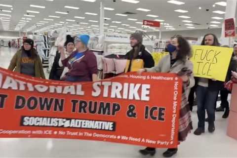 WATCH: “F*ck ICE, Shut it Down!” – Leftists Invade Minnesota Target Stores with Demands for CEO Before Cops Kick Them Out (VIDEOS)