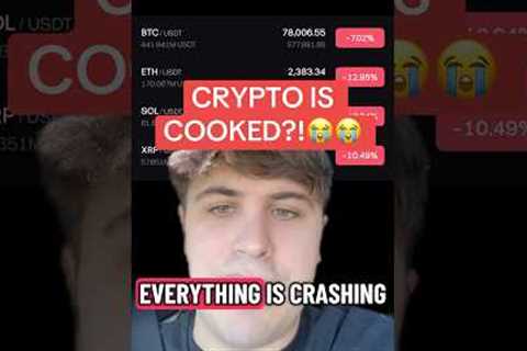 CRYPTO IS COOKED?!😭😭