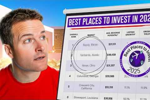 Best Places to Invest in Airbnb's in 2025 (what to watch out for!)