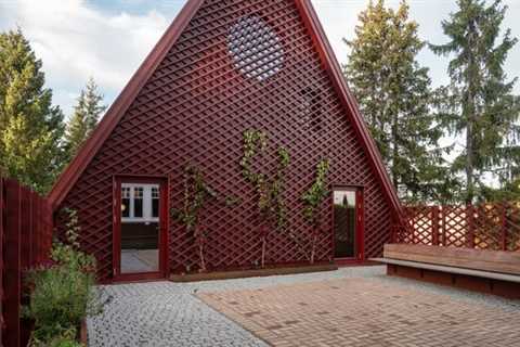How a Tiny Red Home in Norway Turned Into a Compound of Gables