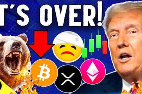BITCOIN CRASHES HARD AS CRYPTO BEAR MARKET KICKS OFF!