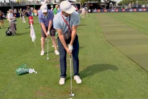 Justin Rose’s ball and lanyard drill