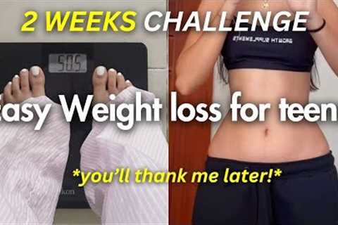 How to Lose Weight Fast as a Teen: Effective &amp; Safe Weight Loss Routine!
