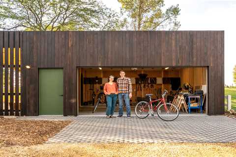 It Doesn’t Look Like an Average Garage—and It Helps Power Their Home