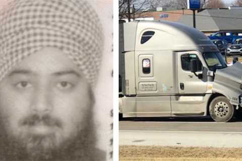 Semi-Truck Driver Who Ran a Red Light and Killed Elderly Indiana Man Identified as Illegal Alien From India: Singh Sukhdeep