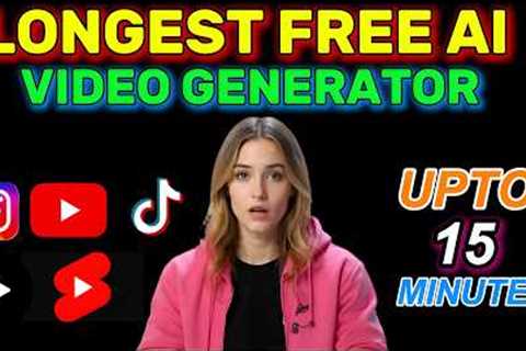Best LONGEST FREE AI Video Generator of 2026 | Make 15-Minute Videos For FREE