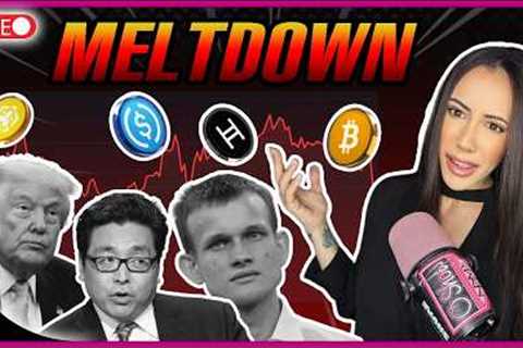 MELTDOWN Trump Tariff NIGHTMARE Vitalik Dumping ETH! Start of a Crypto Massive Sell-Off?