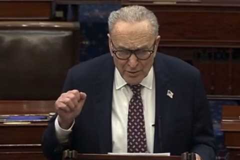 WATCH: Chuck Schumer LOSES IT in Senate Floor Rant About Trump’s State of the Union – “It was Donald Trump’s State of Delusion… This man is an inveterate liar!”