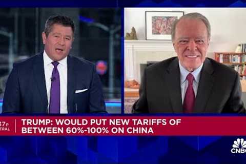 Trump proposes new China tariffs between 60%-100% if elected