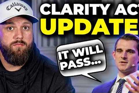 🚨 End Of The Crypto BEAR MARKET?! Clarity Act Set To Pass!