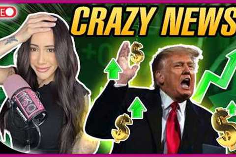 CRAZY TRUMP Speech “EVERYBODY’S PORTFOLIOS ARE GAINING WAY UP!” Bitcoin and Crypto PUMP Now?