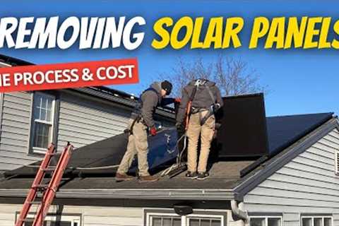 Roof Repairs with Solar Panels: This is the Cost and Process of Solar Panel Removal & Reinstallation