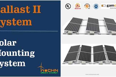 How to install solar panels on flat roof quickly and cheaply?