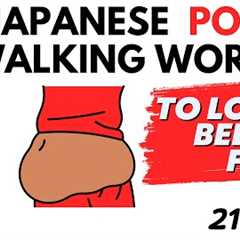 21 Min JAPANESE WALKING WORKOUT to LOSE BELLY FAT 🔥 3x3 Method  - by Lucy Wyndham-Read