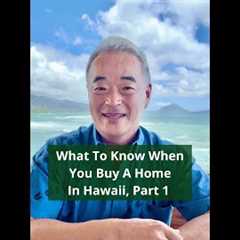 What you must know when you buy a home in Hawaii: The difference between fee simple & leasehold 🏠