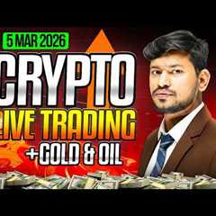 Crypto and Gold  | 05 March - IITian Trader #cryptotrading